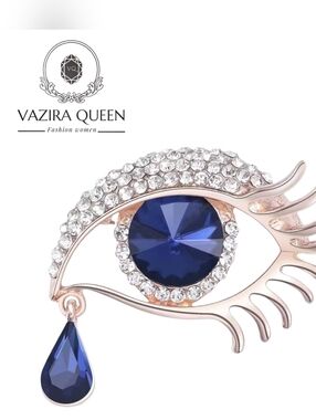 VQ Eye Brooch